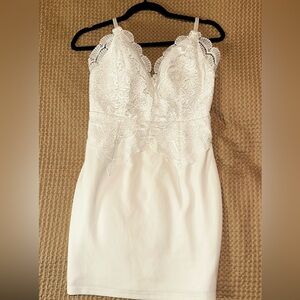 Fashion Nova White Dress